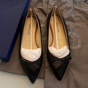 Sarah Flint black vachetta Natalie flat size 4.5 (IT 34.5)
